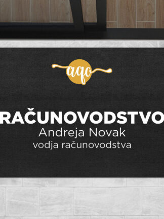 Personaliziran predpražnik - Profesionalen vhod