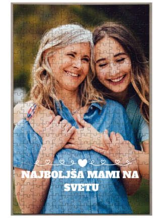 Personalizirana sestavljanka s fotografijo in tekstom (300 kosov)