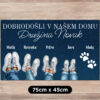 Personaliziran predpražnik - Družinske superge