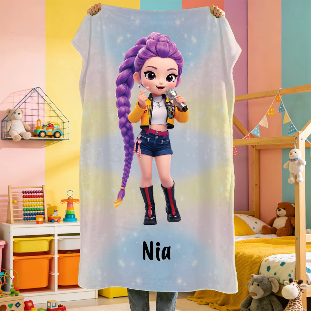 Personalizirana odeja – Mala zvezda