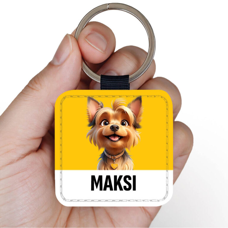 Personaliziran obesek za ključe s tvojim psom