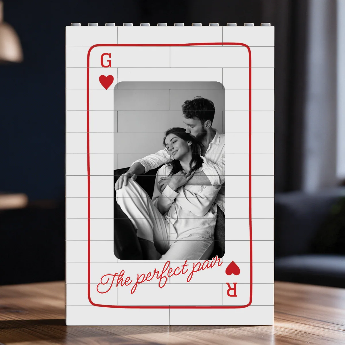 Personalizirana foto slika iz kock – Kralj & Kraljica